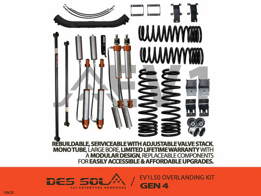 50mm Lift Kit Dual Coils (JB74/JC74XL)