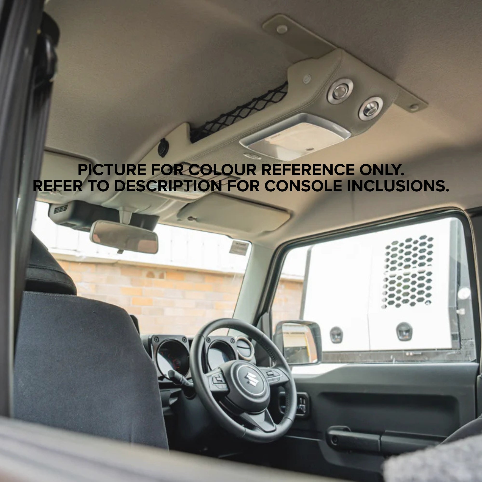 CUSTOM Suzuki Jimny JC74XL Centre Roof Console *5 Door ONLY*
