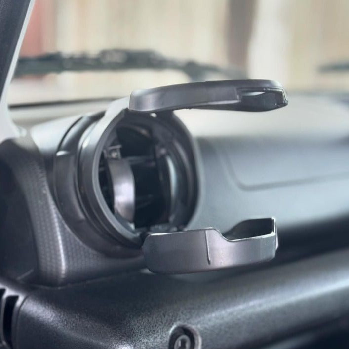 AC Vent Fold-down Cup Holder