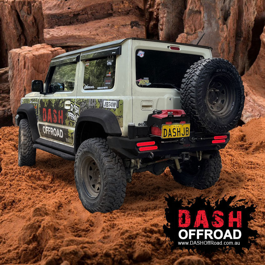 Jimny Rear Bar Dual Carrier - Roc Coat