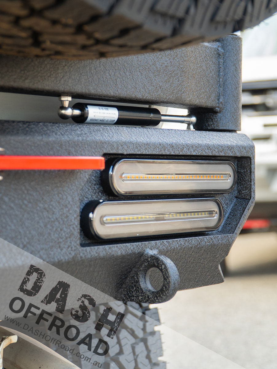 Jimny Rear Bar Dual Carrier - Roc Coat