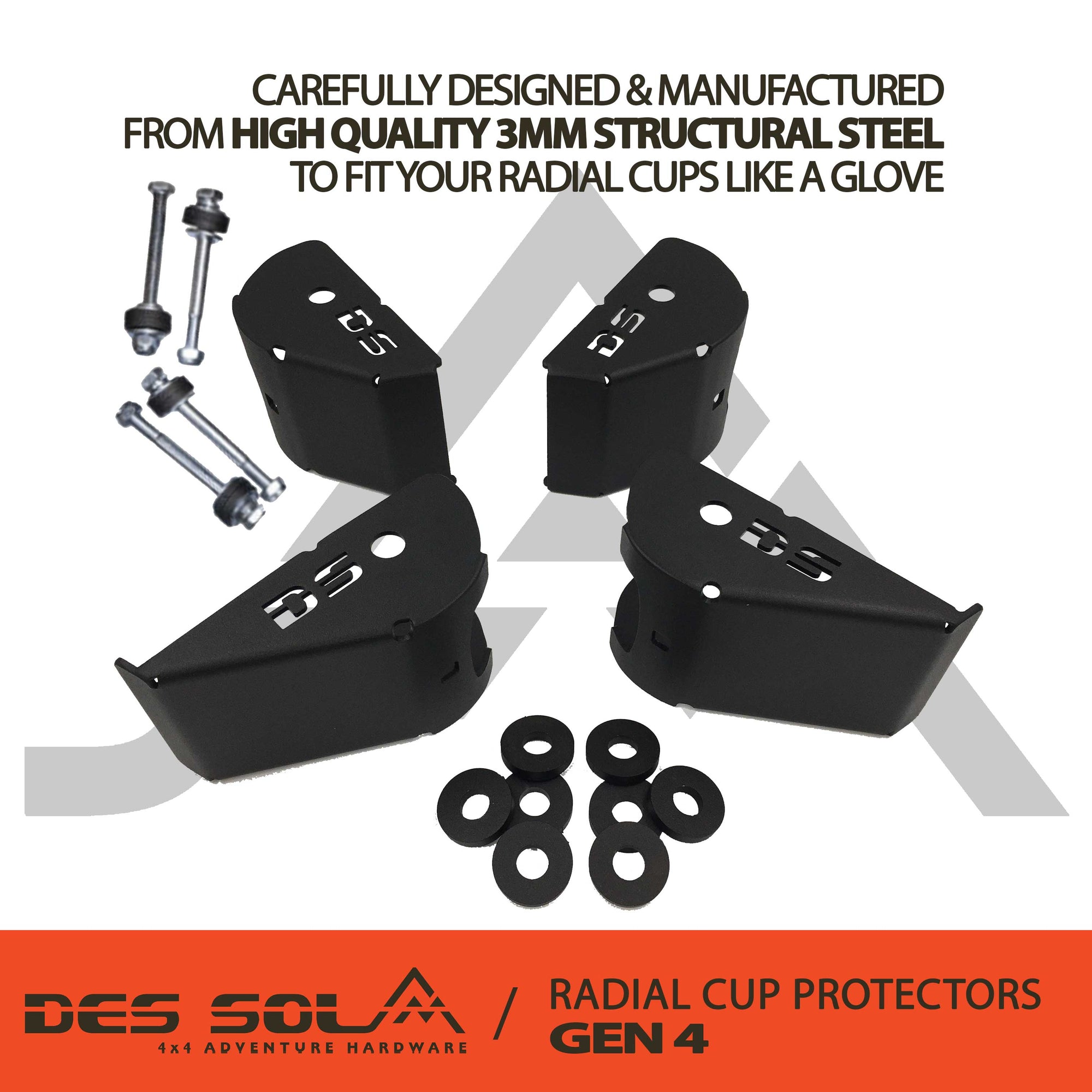 Jimny Radial Cup Protectors Set of 4 (JB74/JC74XL)