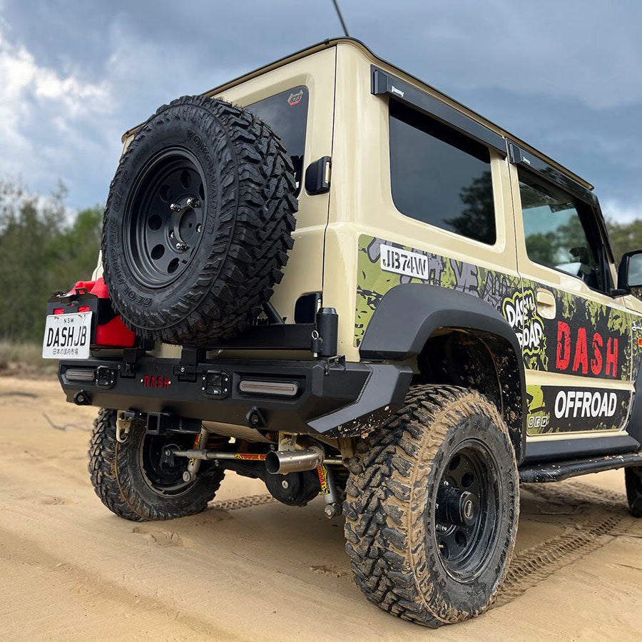 Rear Bar with Tire Carrier