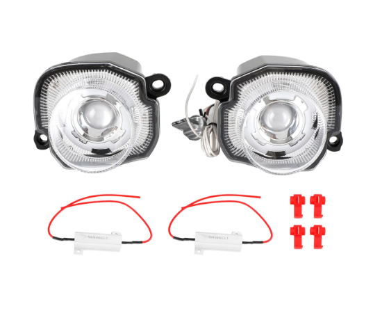 Redline Clear LED Front Indicators (JB74/JC74XL)